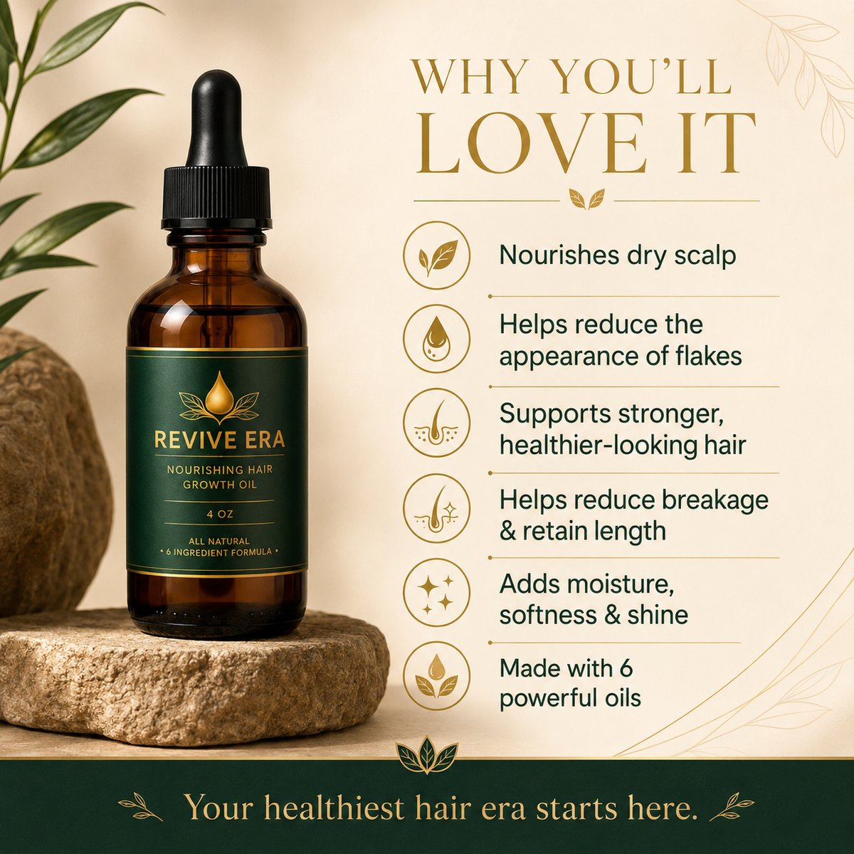 Revive Era Nourishing Hair Growth Oil